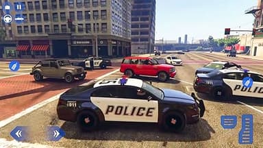 Real Police Car Simulator Cope Chase Gangster Games - Image 6