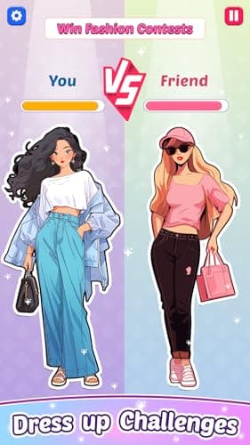 DIY Paper Doll Dress Up Diary - Fashion Makeover Girls Games - Image 4