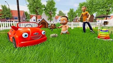 Real Virtual Baby Pranks and Daddy Life Simulator: Mommy Daycare Game - Image 2