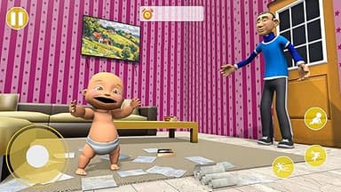 Where's Naughty Virtual Baby Pranks and Daddy Fun Simulator 3D - Image 4