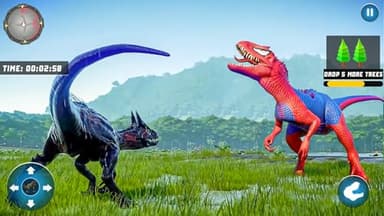 Dinosaur Revolt Battle Wild Monster Smasher Rampage Animal Hunter Gorilla Dinosaur Games - Image 3