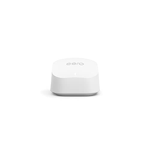 Like-New Amazon eero 6+ mesh wifi router - Supports internet plans up to 900 Mbps, Coverage up to 1,500 sq. ft., Connect 75+ devices, 1-pack - Image 1
