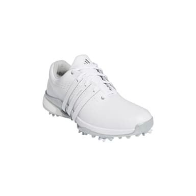adidas Women's Tour360 24 Golf Shoes, Footwear White/Core Black/Silver Metallic, 7.5 - Image 2