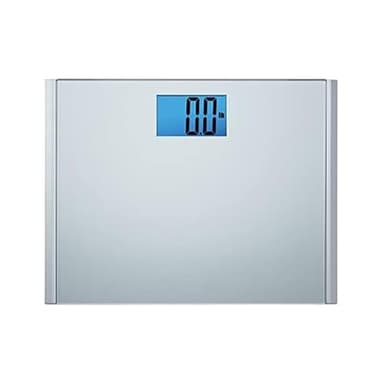 EatSmart Precision Plus Digital Bathroom Scale, 440 lb Capacity, Ultra-Wide Platform with Step-On Technology, Accurate Body Weight Scale, Grey - Image 1