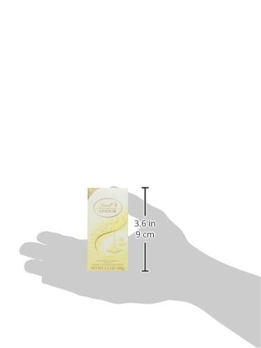 Lindt LINDOR White Chocolate Truffle Bar, White Chocolate Candy with Smooth, Melting Truffle Center, 3.5 oz. Bar (12 Pack) - Image 8