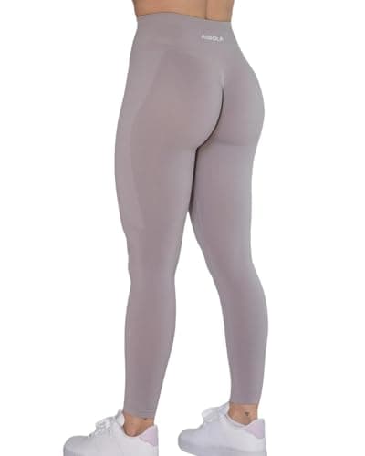 AUROLA Intensify Workout Leggings for Women Seamless Scrunch Tights Tummy Control Gym Fitness Girl Sport Active Yoga Pants (S, Raindrops) - Image 1