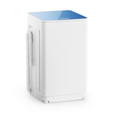 Auertech 18 lbs Portable Washing Machine, Fully Automatic Portable Washer with LED Display, 7 Wash Cycles, 4 Water Levels, Top Load Washing Machine for Apartment, RV, Dorm, Home - Image 1