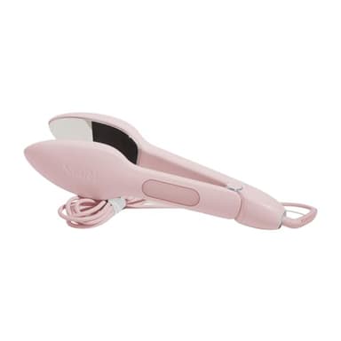 Nori Press Travel Steam Iron - Handheld Iron With Optional Steam Feature - No Ironing Board Required - Easy to Use w/ 6 Fabric Settings - Removes Wrinkles - Pink - Image 1