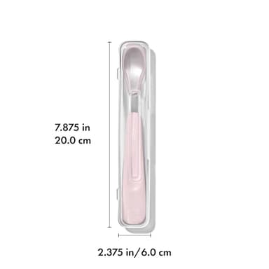OXO Tot On-The-Go Feeding Spoon - Blossom - Image 7