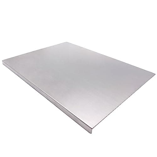 BILLAMB Stainless Steel Cutting Boards for The Kitchen, Suitable for Meat, Fruits, Vegetables, Bread, and Baking Large-sized Cutting Boards (40 x 30cm/15.7 x 11.8 in) - Image 1