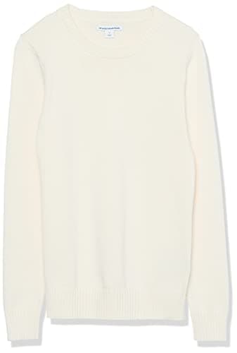 Amazon Essentials Women's Crewneck Sweater, 100% Cotton, Pale Peach, Small, Plus Size Available - Image 7