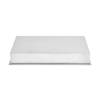 Swiss Madison Well Made Forever Voltaire 12” x 24” Stainless Steel Single Shelf Wall Niche in Matte Chrome - Image 5