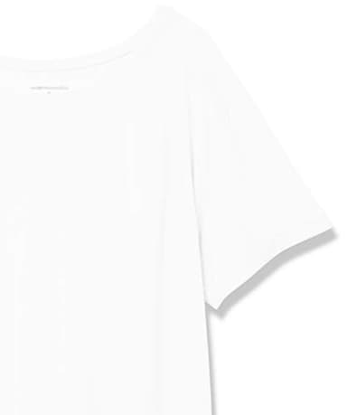 Amazon Essentials Women's Studio Relaxed-Fit Lightweight Crewneck T-Shirt (Available in Plus Size), White, XX-Large - Image 7
