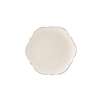 Pfaltzgraff Chateau Cream 16-Piece Stoneware Dinnerware Set, Service for 4, Off White - Image 7