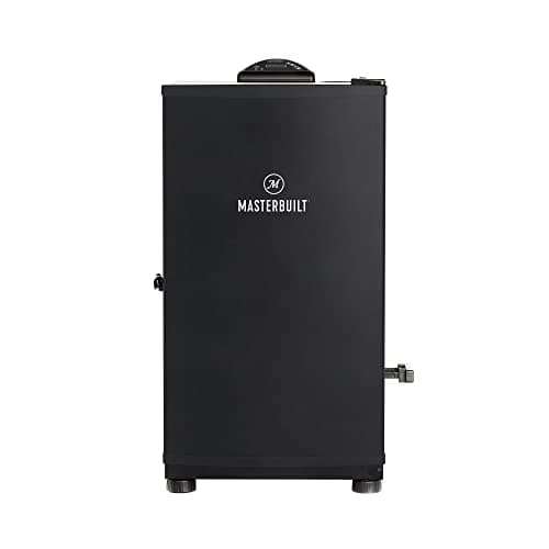 Masterbuilt® 30-inch Digital Electric Vertical BBQ Smoker with Side Wood Chip Loader, Chrome Racks and 710 Cooking Square Inches in Black, Model MB20071117 - Image 1