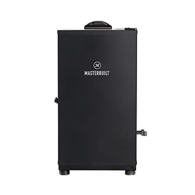 Masterbuilt® 30-inch Digital Electric Vertical BBQ Smoker with Side Wood Chip Loader, Chrome Racks and 710 Cooking Square Inches in Black, Model MB20071117 - Image 1
