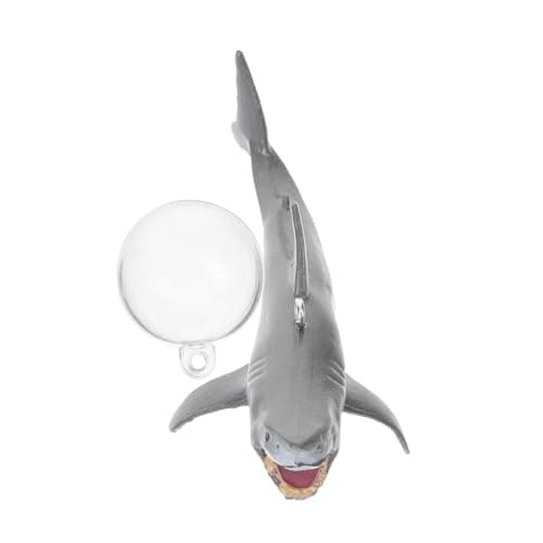 TOGEVAL 1Set Floating Decoration for Fish Tanks Rope Aesthetic Aquarium Ornament PVC Animal Figurine for Fish Tank Landscaping - Image 1