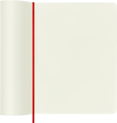 Moleskine Classic Notebook, Soft Cover, XL (7.5" x 9.5") Plain/Blank, Scarlet Red, 192 Pages - Image 4