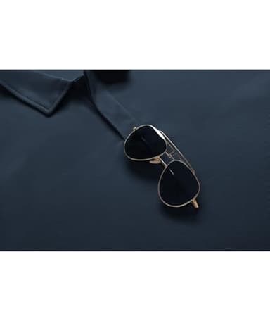 ZITY 4 Pack Mens Polo Shirt Short Sleeve Sports Golf Tennis T-Shirt Athletic Collared Tactical Shirts Navy - Image 2