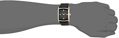 Armitron Men's Genuine Crystal Accented Leather Strap Watch - Image 2