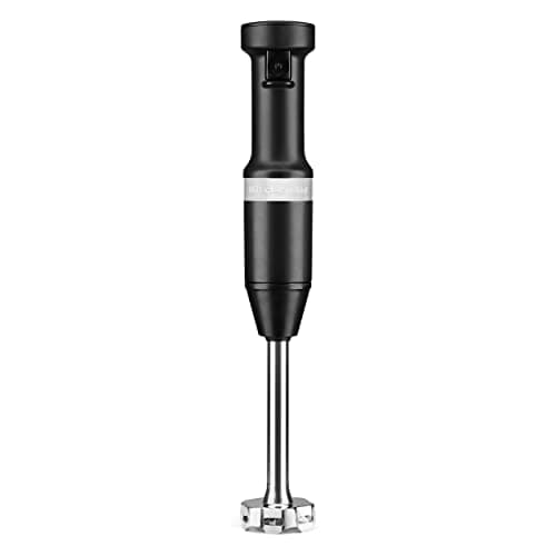 KitchenAid Variable Speed Corded Hand Blender KHBV53, Matte Black - Image 1