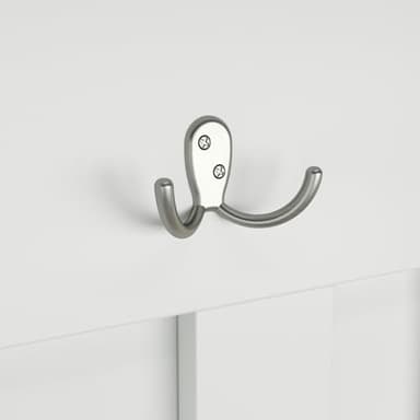 Bush Furniture Salinas Computer Desk with Hutch | Study Table with Drawers, Cabinets & Pullout Keyboard/Laptop Tray | Modern Home Office Desk in Pure White and Shiplap Gray | Work Desk with Storage - Image 10