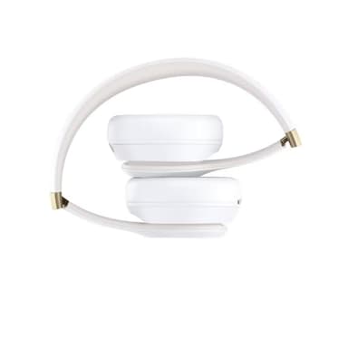 Beats Solo 4 - Wireless Bluetooth On-Ear Headphones, Apple & Android Compatible, Up to 50 Hours of Battery Life - Warm White (Renewed) - Image 4