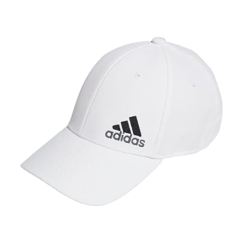 adidas Men's Release 3 Structured Stretch Fit Cap, White/Onix Grey/Black, Large-X-Large - Image 1