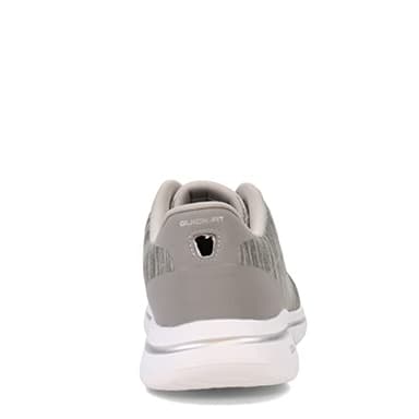 Skechers Women's Go Walk 5 True Sneaker, Grey, 11 Wide - Image 6