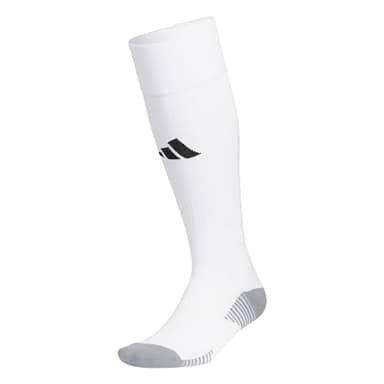adidas Copa Zone Cushion 5 OTC, Soccer, Mens Compression Workout Socks, Over The Calf, White/White, Large (1 Pair) - Image 1