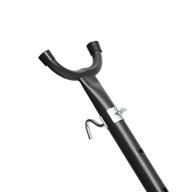 Amazon Basics 2 Person Heavy Duty Hammock Stand for Outside, Includes Portable Carrying Case, 9 foot, Black - Image 2