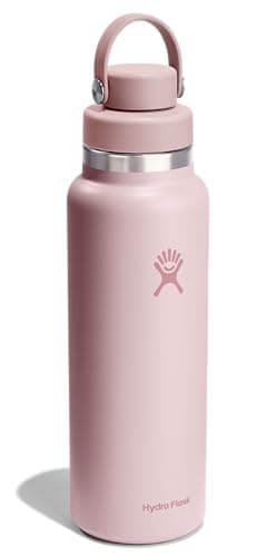 Hydro Flask 40 Oz Wide Mouth Chug Cap Water Bottle - Insulated Stainless Steel with Leakproof closeable lid for Cold Water Drinks, Sports, Travel, car and School in Tonal Trillium - Image 2
