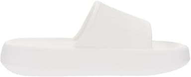 BRONAX Slides for Women and Men Lightweight Open Toe Sandles Female Bathroom Soft Pillow Slippers House Sandals Comfy Cushioned Thick Sole 42-43 White - Image 5