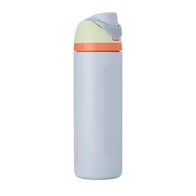 Owala FreeSip Insulated Stainless Steel Water Bottle with Straw for Sports, Travel, and School BPA-Free Sports Water Bottle, 24 oz, Beach House - Image 1