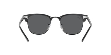 Ray-Ban Unisex RB3016 Clubmaster Square Sunglasses, Green on Black/Dark Grey, 49 mm - Image 5