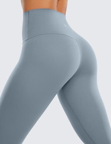 CRZ YOGA Butterluxe High Waisted Lounge Legging 25" - Buttery Soft Workout Yoga Pants Belgian Blue Medium - Image 3