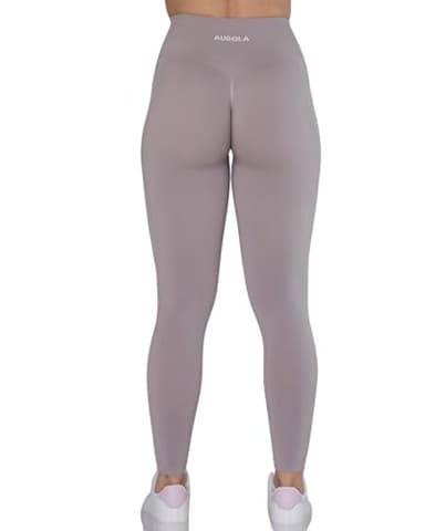 AUROLA Intensify Workout Leggings for Women Seamless Scrunch Tights Tummy Control Gym Fitness Girl Sport Active Yoga Pants (S, Raindrops) - Image 3