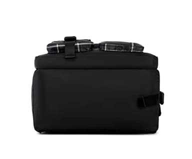 Acmebon Girl Roomy Fashion Laptop Backpack Casual Daily Backpack for Women Black - Image 8