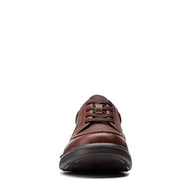 Clarks Men's Bradley Vibe Oxford, Tan Tumbled Leather, 14 - Image 4