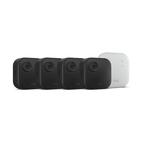 Blink Outdoor 4 XR – two-year battery wireless camera with 4x security coverage, 1000 ft open-air range or 400 ft with typical use — 4 camera system. - Image 1