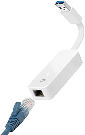 TP-Link USB to Ethernet Adapter, Foldable USB 3.0 to 10/100/1000 Gigabit Ethernet LAN Network Adapter, Support Windows 11/10/8.1/8/7/Vista/XP for Desktop Laptop Apple MacBook Linux (UE300 - Image 2