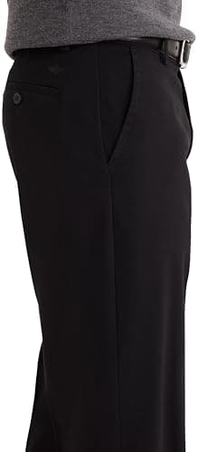 Dockers Men's Classic Fit Easy Khaki Pants (Regular and Big & Tall), Black, 34W x 29L - Image 4