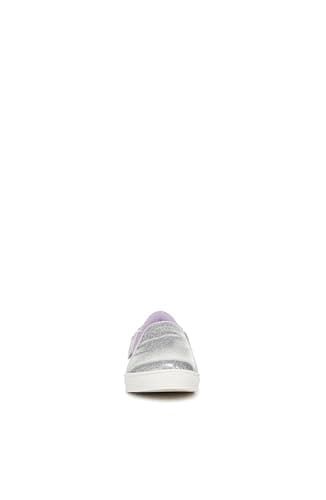 Dr. Scholl's Infant Madison Toddler Slip On Sneaker Silver Grey Glitter 8 M - Image 2