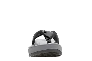 Clarks womens Arla Glison Flip Flop, Black Fabric, 9 US - Image 4