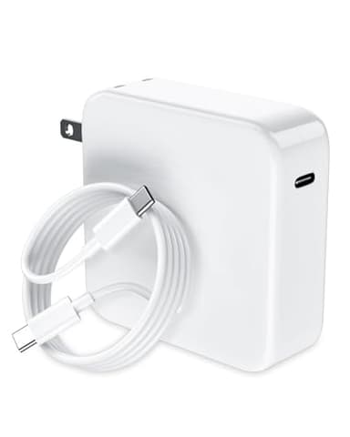 IEFUU 118W USB C Laptop Charger Compatible with MacBook Pro/MacBook Air 2022|2021|2020|2019|2018,Type-C PD Power Adapter Compatible with iPhone 16 Pro Max iPad Pro Air with 6.6ft C-C Fast Charge Cable - Image 1