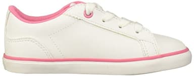 Lacoste Unisex-Child Infant's Lerond Sneaker, Hemp/White/Black, 7 - Image 6