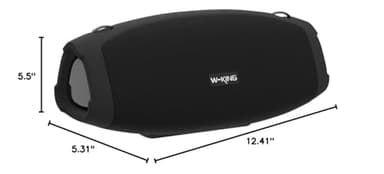 W-KING Portable Speakers Bluetooth Wireless, 120W Max Loud Waterproof Bluetooth Speaker Boombox, IPX6 Party Large Outdoor Speaker,70W Triple Passive Radiator/Subwoofer*2-Deep Bass/DSP/2 Pairing/42H/EQ - Image 11