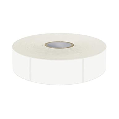 1000 Blank Removable Freezer Labels Water Oil Resistant with Perforation Line for Food Containers Jars Pantry Organization (Each Measures 1” x 2”) - Image 1