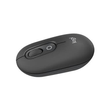 Logitech POP Mouse, Wireless Mouse with Customizable Emojis, SilentTouch Technology, Precision/Speed Scroll, Compact Design, Bluetooth, Multi-Device, OS Compatible - Graphite - Image 1