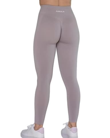AUROLA Intensify Workout Leggings for Women Seamless Scrunch Tights Tummy Control Gym Fitness Girl Sport Active Yoga Pants (S, Raindrops) - Image 7